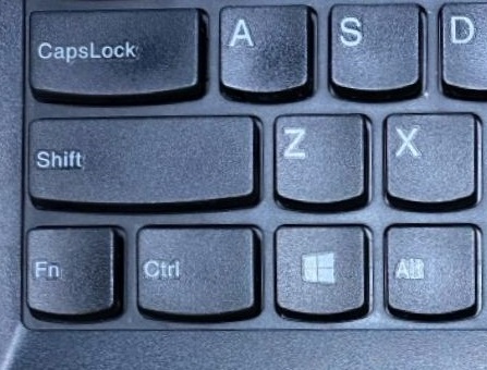ThinkPadのキーボード左下レイアウト