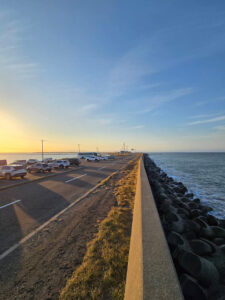 野付半島の風景
